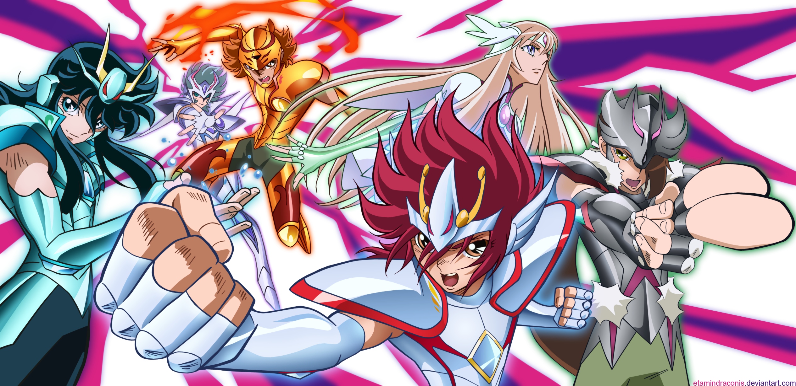 Download Saint Seiya Omega Characters Fanarts By Etamindraconis Free Wallpaper Saint Seiya Omega Characters Fanarts By Etamindraconis HD